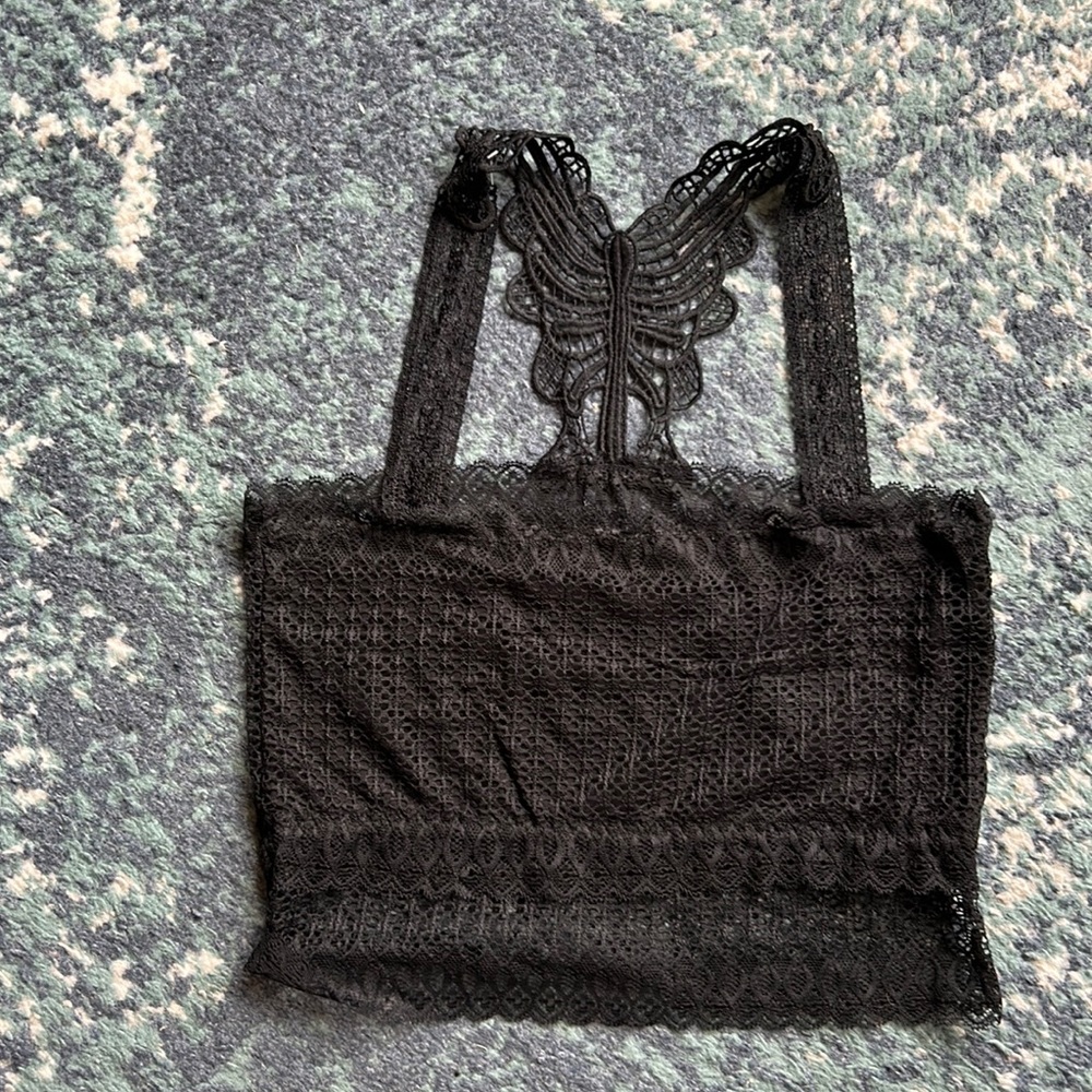 Butterfly Lace Cami Bralette